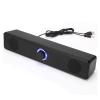 Sxhlseller USB Powered Soundbar Speaker - Wired Computer Bar Speakers with HiFi Clear Sound, Volume Knob Control for Desktop, Monitor, and Game Machine - Mini Laptop Speaker System view 1