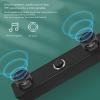 Sxhlseller USB Powered Soundbar Speaker - Wired Computer Bar Speakers with HiFi Clear Sound, Volume Knob Control for Desktop, Monitor, and Game Machine - Mini Laptop Speaker System view 2