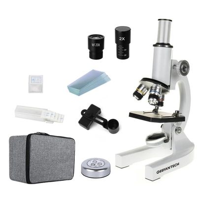 Biological Microscope Kit with Handbag Science Lab Experimental Biology Teaching