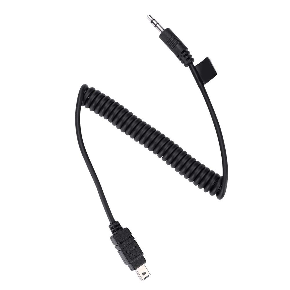 DC2 0.5m Camera Remote Shutter Release Cord for Long Control Distance, Vibration Removal, Perfectly Matched, Applicable for7100, D7200, D7000 and More (3.5mm-N3)
