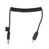 DC2 0.5m Camera Remote Shutter Release Cord for Long Control Distance, Vibration Removal, Perfectly Matched, Applicable for7100, D7200, D7000 and More (3.5mm-N3) view 2