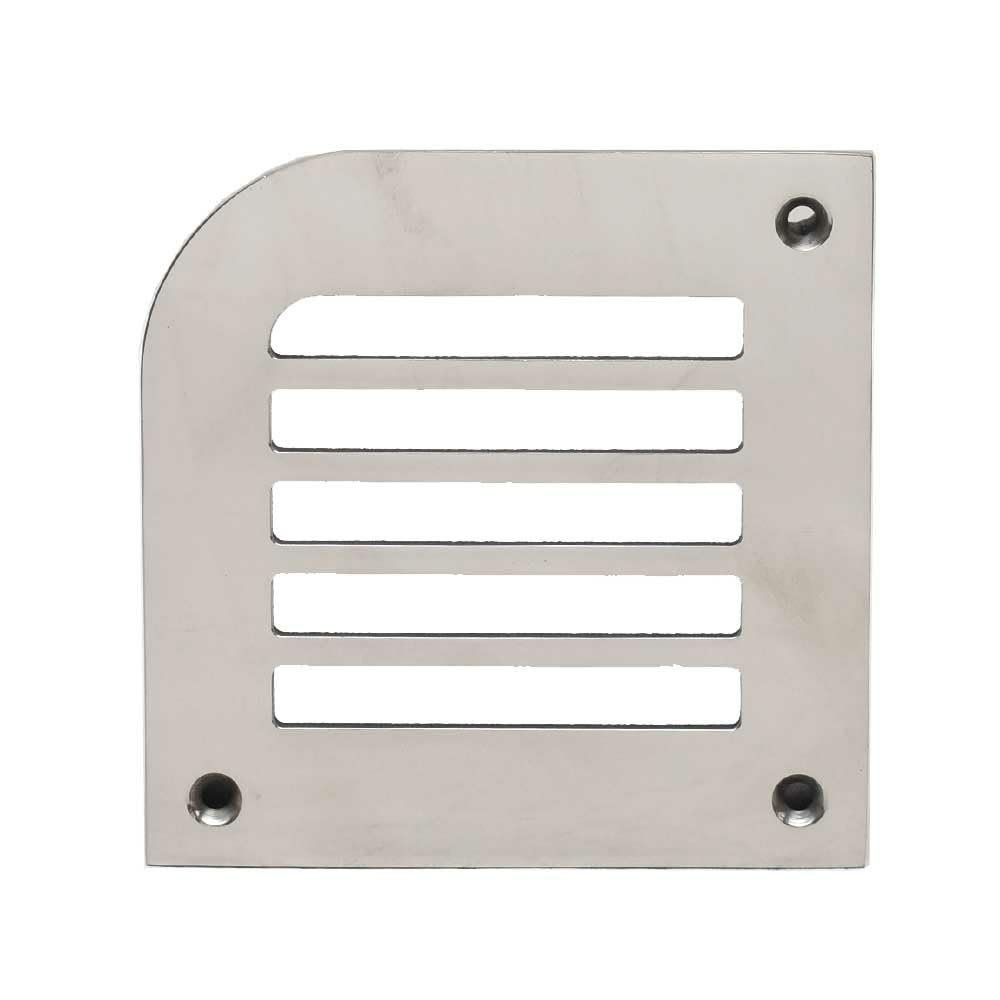 Crownline Boat Shower Drain Grate CR44725 | 4 1/2 Inch Stainless