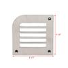 Crownline Boat Shower Drain Grate CR44725 | 4 1/2 Inch Stainless view 4