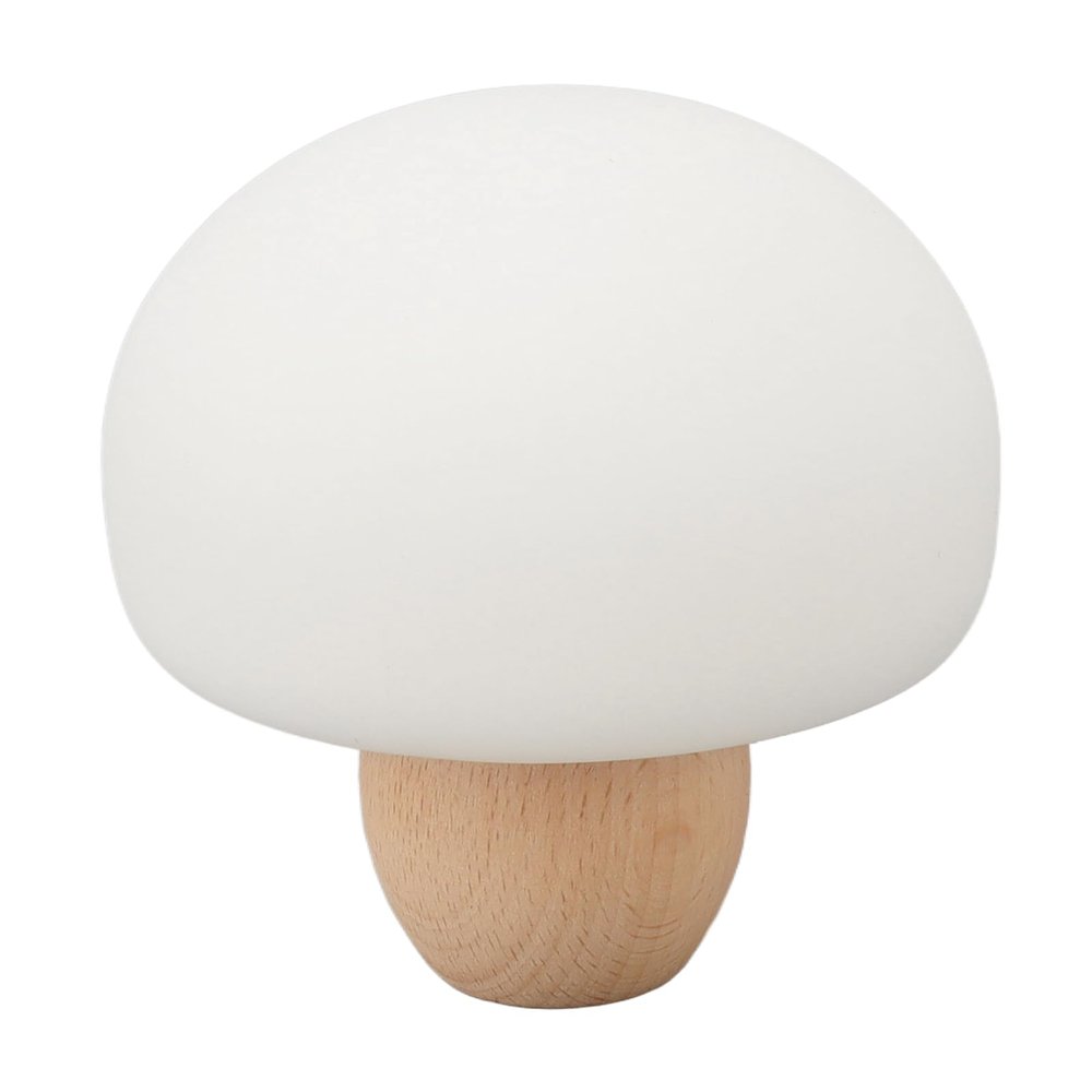 HUAOSN Mushroom Lamp, Rechargeable Mushroom Night Light Multi Color LED Mushroom Nightlight Dimmable Mushroom Nightlamp
