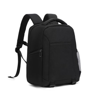 Andoer Travel Camera Backpack Camera Bag Photography Storager Bag Side Open Available for Laptop with Flexible Dividers Compatible with Laptop Canon Nikon/Sony Digital SLR Camera Body Lens Tripod