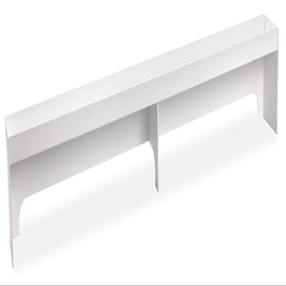 5 ft. PVC Fume Hood Shelf White