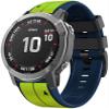 Gransho compatible with Garmin TACTIX DELTA/Fenix 3 / EPIX Pro 51mm / Fenix 6X / Enduro Watch Band, Waterproof Soft Silicone Replacement Strap for Various Occasions NO231101 (Pattern 8) view 1