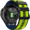 Gransho compatible with Garmin TACTIX DELTA/Fenix 3 / EPIX Pro 51mm / Fenix 6X / Enduro Watch Band, Waterproof Soft Silicone Replacement Strap for Various Occasions NO231101 (Pattern 8) view 4