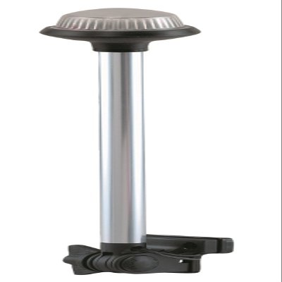 1634DP0CHR Fold-Down White All-Round Pole Light - Horizontal Mount