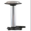 1634DP0CHR Fold-Down White All-Round Pole Light - Horizontal Mount view 1