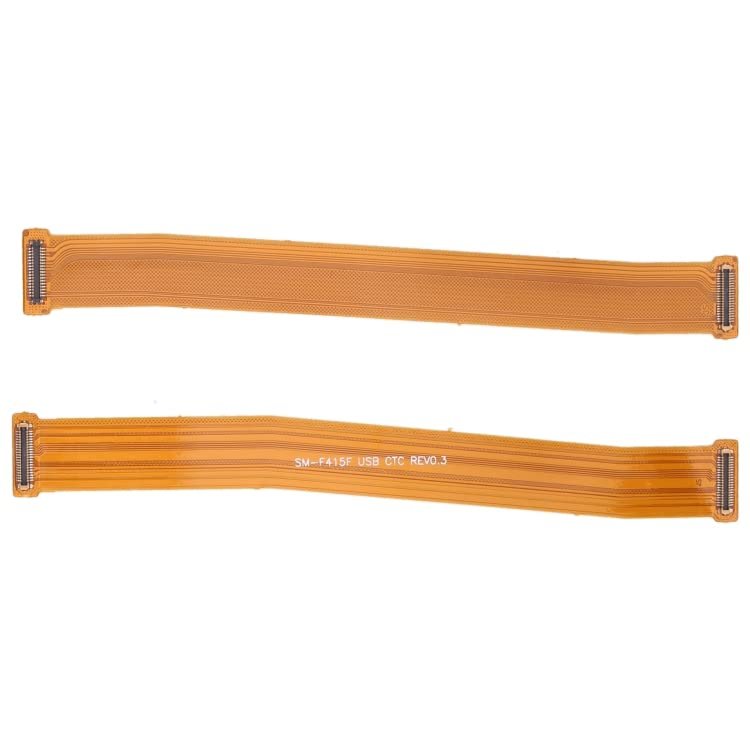 Cellphone Flex Cable for Galaxy F41 SM-F415 1 Pair Motherboard Flex Cable