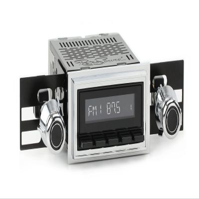 RetroRadio Compatible with 1968-79 Ford F-Series Truck with AM Factory Radio Features Include Bluetooth, AUX, AM/FM LAB-M1-126-55P-75PF7