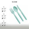Ka-Bar 9939 Lunch Pal Compact Everyday Carry Utility Knife with Fork & Spoon Set Combo view 3