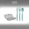 Ka-Bar 9939 Lunch Pal Compact Everyday Carry Utility Knife with Fork & Spoon Set Combo view 4
