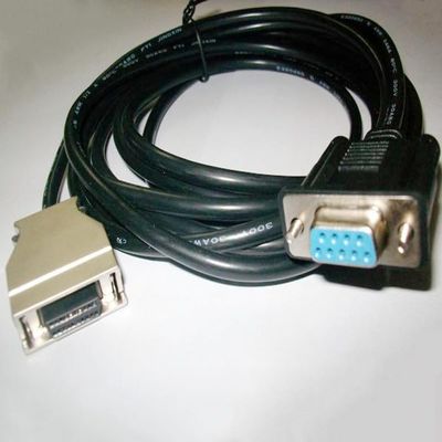 MD2-CPM-CAB0 Suitable for CPM1A,CPM2A Series Connects to Text displays Such as MD204,MD306,MD308 PLC Communication Cable Black Length 3 Meters
