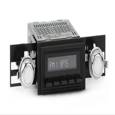 RetroRadio Compatible with 1978-79 Ford Bronco Features Include Bluetooth, AUX, AM/FM LAB-M1-226-03-73F2