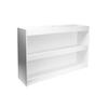 Straight Triple Safety Shelf White view 1