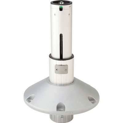 3005.406 2.75 in. 278AOP0912-BD-1 278 Series Air Pedestal Base - Below Deck 9 to 12 in. Gray
