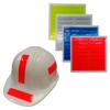 Reflective Helmet Stickers White view 1