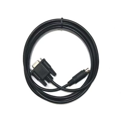 CA3-CBLFX-01 Fits FX Series Connections Touch Panel GP3000,ST3000,LT3000 PLC Communication Cable Black 3m