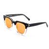 UrbanLens Blue Light Blocking Reading Glasses Amber Blue Blocker Lens - For Better Sleep, Reduce Eye Strain for Women + Men (Black/Clear, 3.0, x) view 2