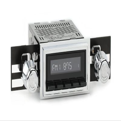 RetroRadio Compatible with 1968-79 Ford F-Series Truck with AM Factory Radio Features Include Bluetooth, AUX, AM/FM LAB-M1-126-05-75F7