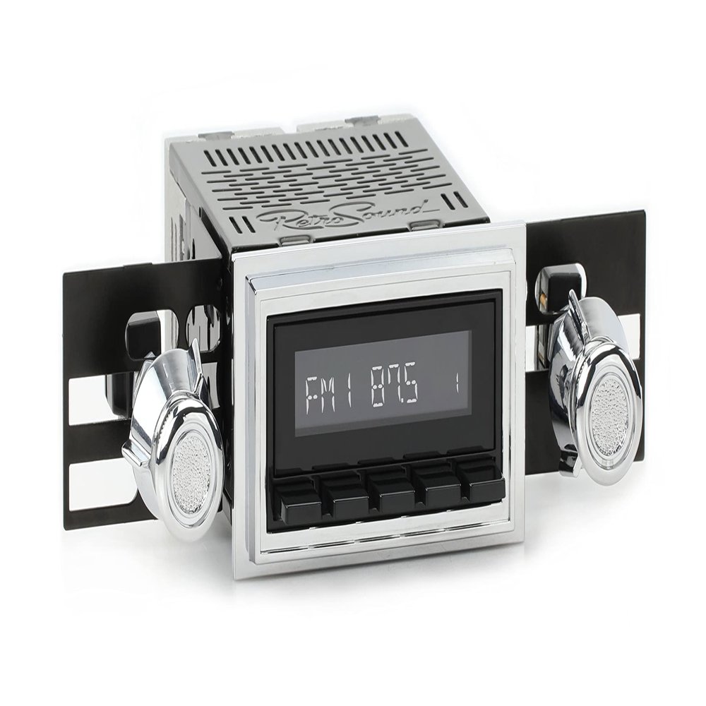 RetroRadio Compatible with 1968-79 Ford F-Series Truck with AM Factory Radio Features Include Bluetooth, AUX, AM/FM LAB-M1-126-05-75F7