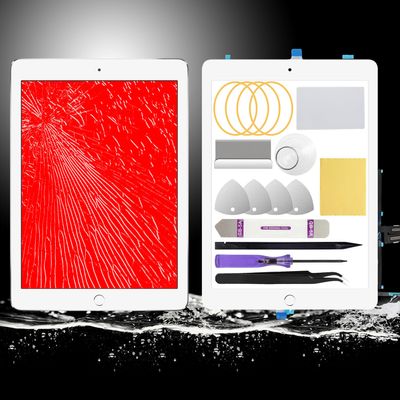 PlxMxr 10.2" Touch Screen Glass Replacement for iPad 7 7th Generation 2019 (A2197 A2198 A2200)/ for iPad 8 8th Generation 2020 (A2270 A2428 A2429 A2430) with Pre-Installed Home Button (White)