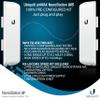 Wireless Bridge Ubiquiti NanoStation M5 PRE-CONFIGURED Bundle of 2 Ubiquiti airMAX NSM5-US, Point to Point Outdoor WiFi Bridge, Plugh and Play, 5GHz, 150+Mbps, 15+km Link Range, Network WiFi Bridge. view 3