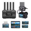 Accsoon CineView SE Wireless Video Transmitter Receiver SDI HDMI Video Transmission Systems 1080P Dual-Band 50ms Latency 1200ft Range, 4 Devices Monitoring, Pair CineView M7 Pro/HE/2 SDI (TX RX) view 1