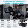 Accsoon CineView SE Wireless Video Transmitter Receiver SDI HDMI Video Transmission Systems 1080P Dual-Band 50ms Latency 1200ft Range, 4 Devices Monitoring, Pair CineView M7 Pro/HE/2 SDI (TX RX) view 2