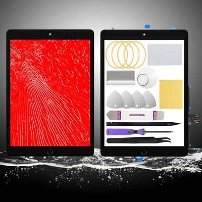 PlxMxr 10.2" Touch Screen Glass Replacement for iPad 7 7th Generation 2019 (A2197 A2198 A2200)/ for iPad 8 8th Generation 2020 (A2270 A2428 A2429 A2430) with Pre-Installed Home Button (Black)