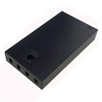 4-Port SC Thickened Fiber Optic Terminal Box Fiber Optic Pigtail Fusion Splicing Box Junction Box Junction Box Telecom Grade Thickness 0.8mm