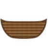 Algasan Boat EVA Faux Teak Decking Floor Compatible with 2001 Moomba Outback Swim Platform Step Pad Boat EVA Foam Teak Deck Flooring Mat view 1