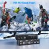 2 Ports Dual Monitor KVM Switch, 4K@60Hz KVM Switch 2 Monitors 2 Computers, KVM Dual Monitor HDMI Switcher 2x2 for 2 Computers Share 2 Displays and 5 USB 2.0 Ports, Wired Remote and USB Power Cable view 4