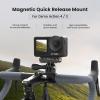 PALUMMA Magnetic Mount Foldable Adapter for DJI OSMO Action 4/3 Magnetic Accessories Camera Mount, Conversion Adapter TripodBlack view 4