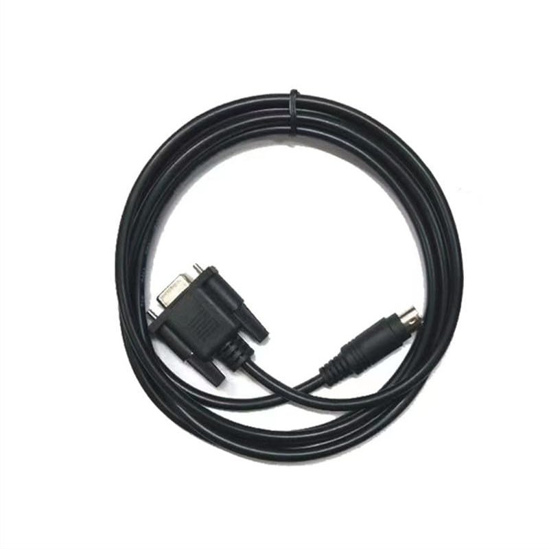 POP-DVP-CAB for DVP Series Connecting Text Display POP PLC Cable Black Length 5 Meters