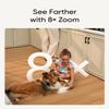 eufy Security Indoor Cam S350,Dual Cameras,4K UHD Resolution Security Camera with 8 Zoom and 360 PTZ,Human/Pet AI,Ideal for Baby Monitor/Pet Camera/Home Security,Dual-Band Wi-Fi 6,Plug in (Renewed) view 3