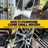 Holikme 6 Pack Drill Brush Attachment Set, Extended All Purpose Cleaning view 3