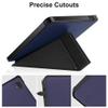 Case Compatible with Kobo Libra 2 N418, Magnetic Smart Case PU Leather Protective Cover(Dark Blue) view 4