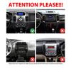 Kunfine Tesla Style CarPlay Android Auto Navigation Stereo GPS Radio Reverse Camera 9.7" IPS Touchscreen Headunit Tablet Media Player for Ford Ranger 2011-2016, if Applicable Octa Core 6G+128G view 2