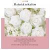 2m*2m/6.5*6.5FTArtificial Flower Background Wall Cloth Background Flower Wall,Floral Arrangement Flower Wall Panel Set, Silk Hydrangea Floral Panel for Photo Background Home Party Wedding Backdrop ( C view 4