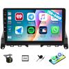 Car Stereo Radio with Wireless Apple CarPlay Android Auto for Mercedes Benz C-Class 2007-2011 W204 9 Android 13 Touch Screen Bluetooth Car Radio with GPS Navigation FM HD Backup Camera [2+64GB] view 1