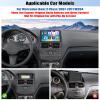 Car Stereo Radio with Wireless Apple CarPlay Android Auto for Mercedes Benz C-Class 2007-2011 W204 9 Android 13 Touch Screen Bluetooth Car Radio with GPS Navigation FM HD Backup Camera [2+64GB] view 2