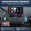 Car Stereo Radio with Wireless Apple CarPlay Android Auto for Mercedes Benz C-Class 2007-2011 W204 9 Android 13 Touch Screen Bluetooth Car Radio with GPS Navigation FM HD Backup Camera [2+64GB] view 3