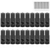 EASTBULL 4GB USB Flash Drive Bulk Thumb Drives 20 Pack with Lanyards USB 2.0 Memory Sticks Zip Drive PenDrive for Storage and Backup Black 20PCS 4GB view 1