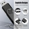 EASTBULL 4GB USB Flash Drive Bulk Thumb Drives 20 Pack with Lanyards USB 2.0 Memory Sticks Zip Drive PenDrive for Storage and Backup Black 20PCS 4GB view 3