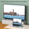 HDMI Transmitter and Receiver 4K, HDMI 5G Display Extender, Extend The Second Screen, Mobile Synchronized Screen Player for PC Laptop Phone TV, Multi to One view 4