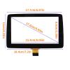 Kixfwpy 7" Touch Screen Digitizer Replacement for 2014 2015 2016 Mazda 3 view 3