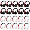 JYSiptkird Bluetooth Headphones, Chat- Comfortable Over Ear Stereo Headphsets with Mic, Soft Earmuffs/Foldable/SD/TF, 20H Playtime, Great for Music/OFC/Tour/Gym/Game (20pcs red Colors) view 1